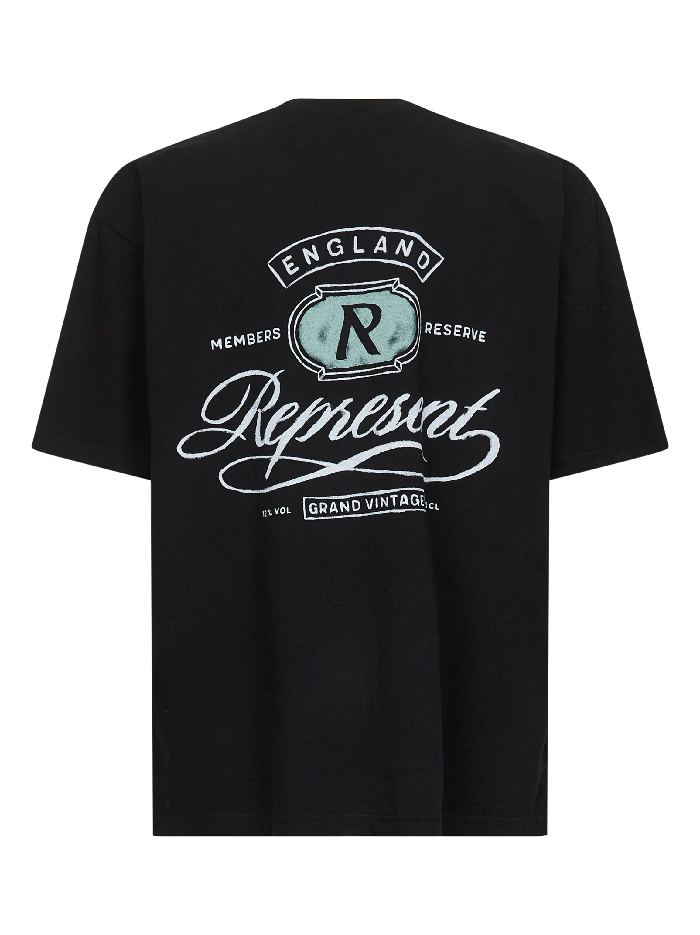 Black Grand Vintage Hand Drawn T-shirt - 2