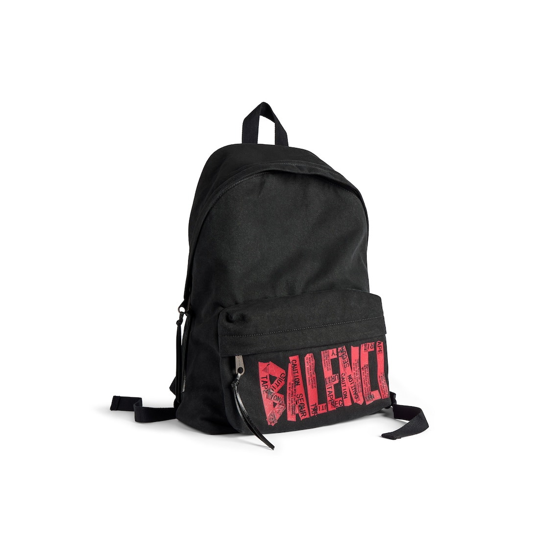 Men's Tape Type Backpack in Black/red - 2