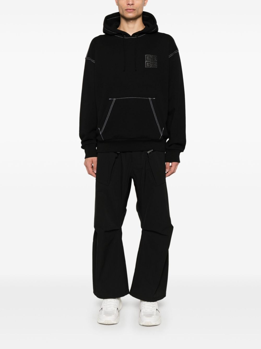 4G-motif hoodie - 2
