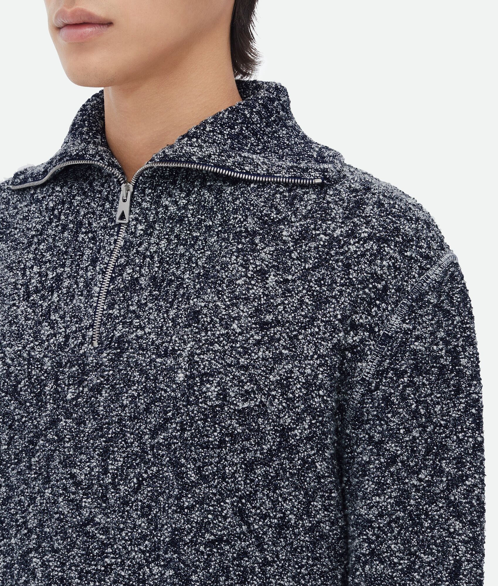 Textured Cotton Jumper - 4