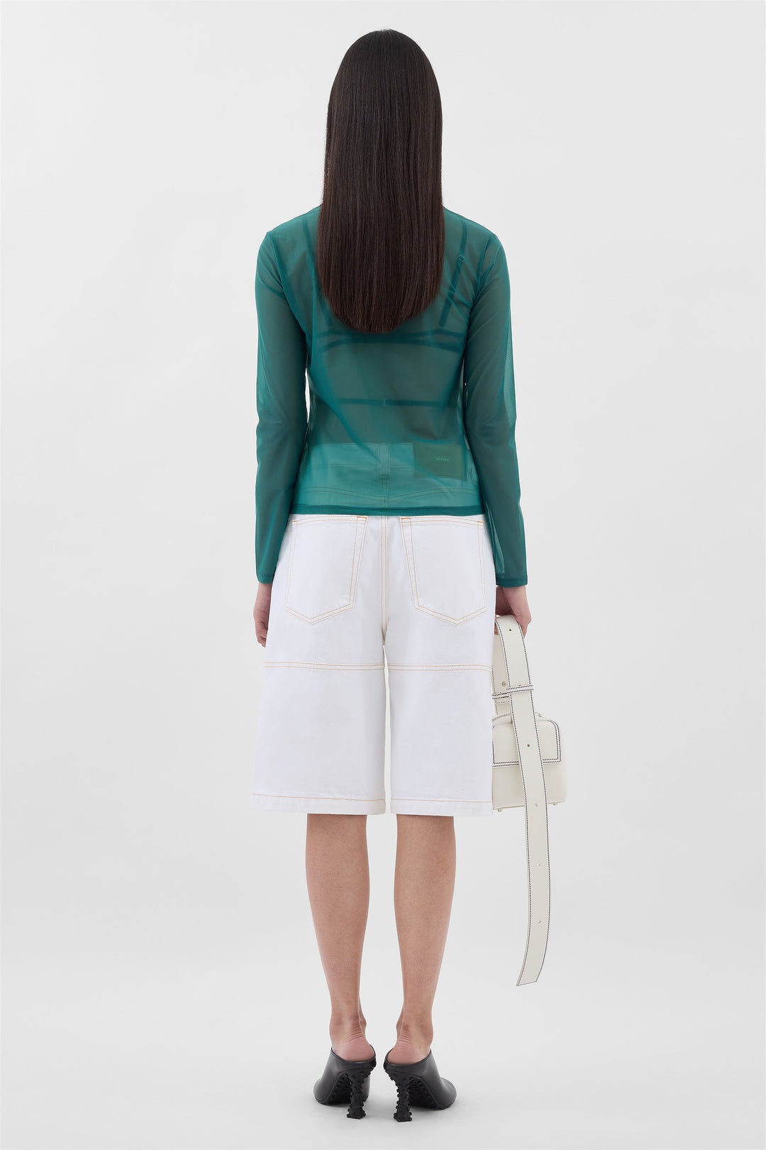 CLASSIC SHORTS / optical white - 4