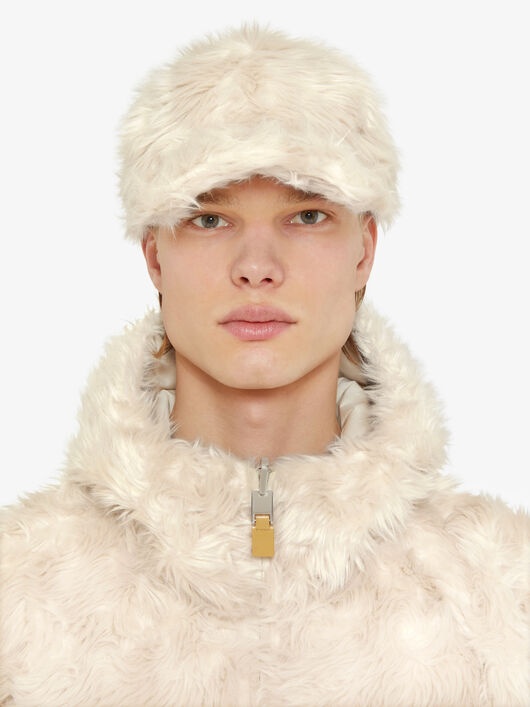 CAP IN FAUX FUR - 2