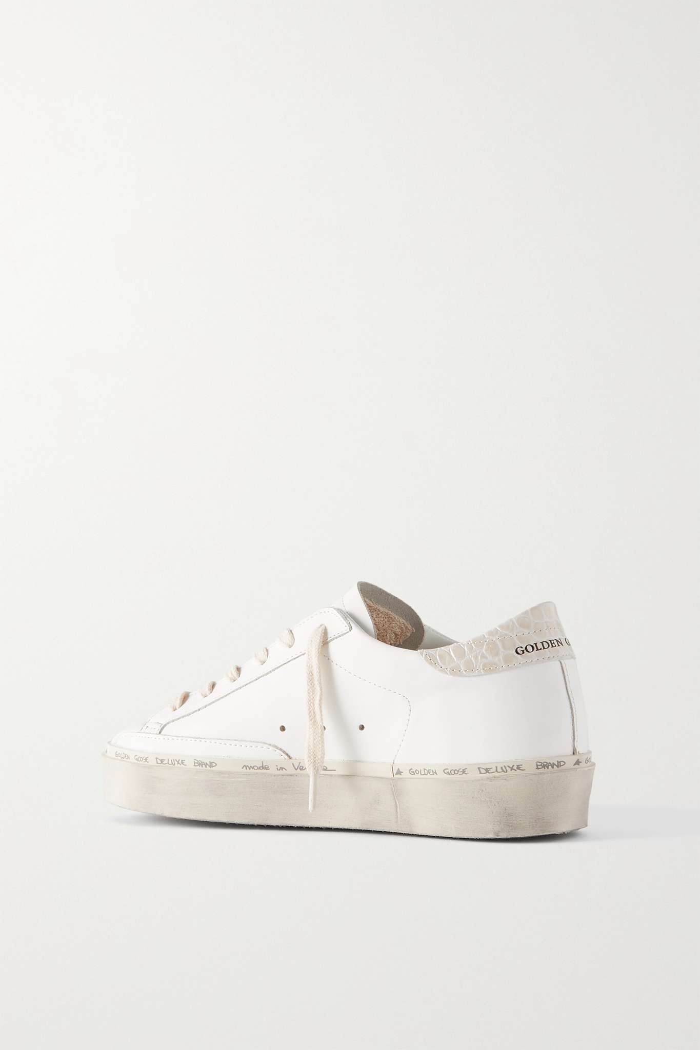 Hi Star distressed leather sneakers - 3