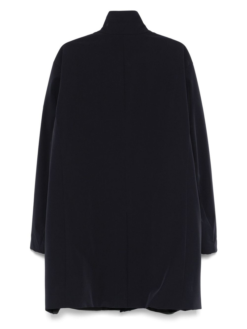 GIORGIO ARMANI single-breasted coat outlook