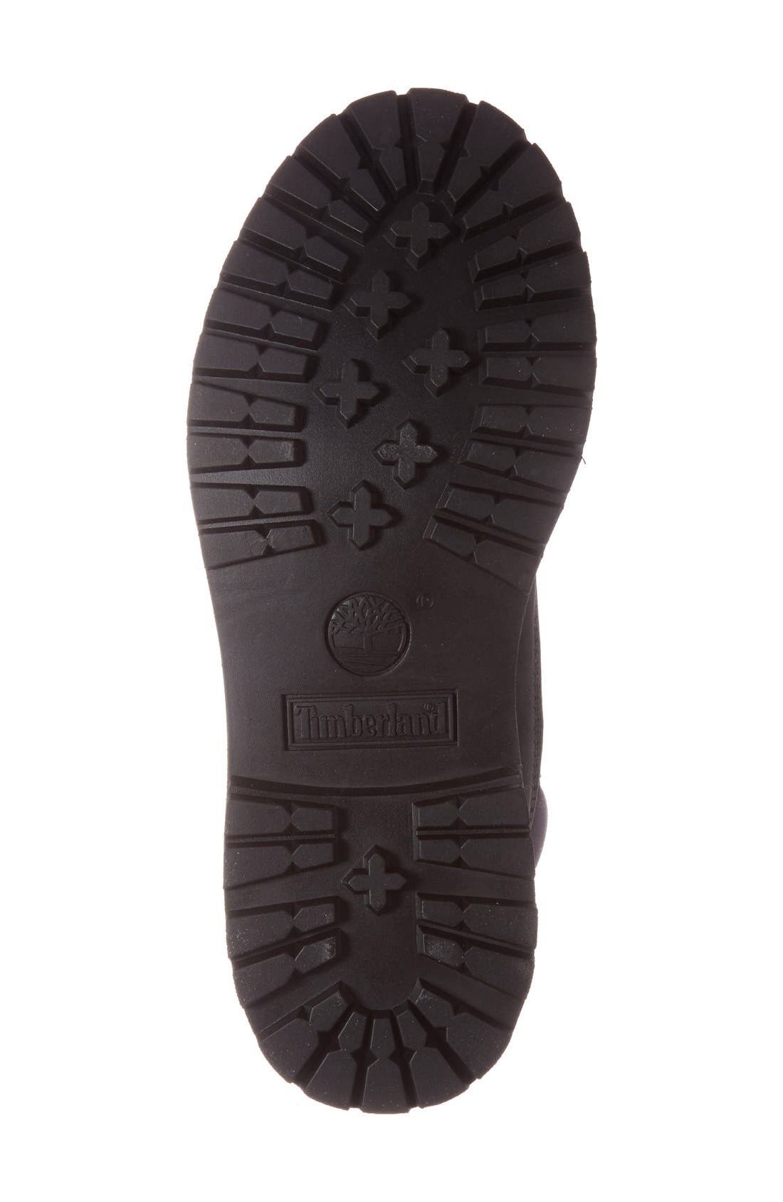 Timberland Premium Waterproof Lug Sole Boot in Black Nubuck Leather at Nordstrom - 3