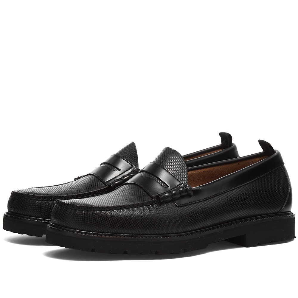 Fred Perry X G.H.Bass Txt Penny Loafer - 1