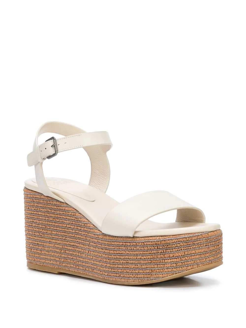 open toe platform sandals - 2