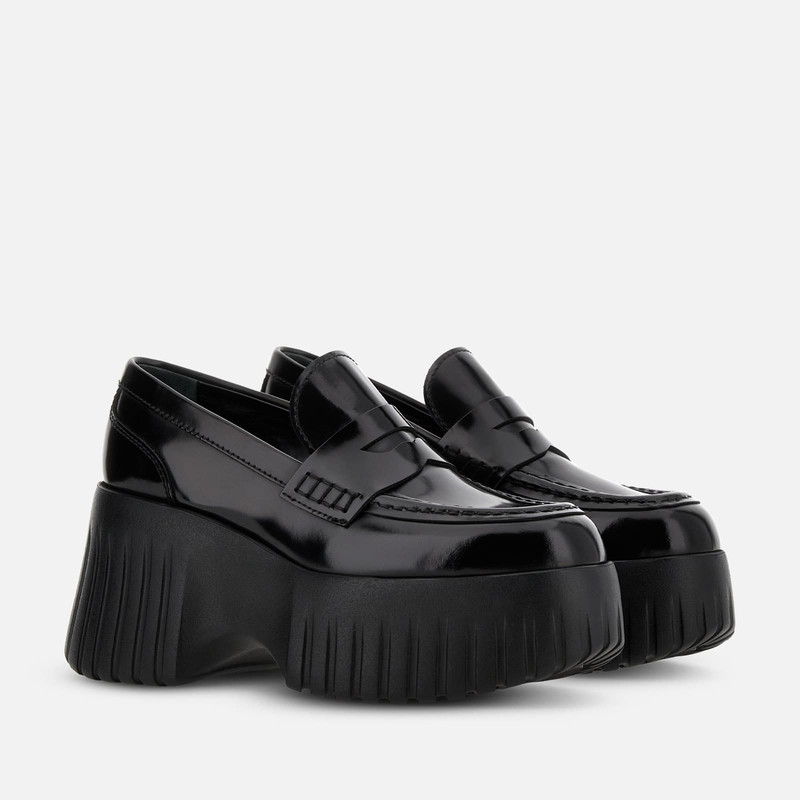 Loafers Hogan H-Stripes Black 2