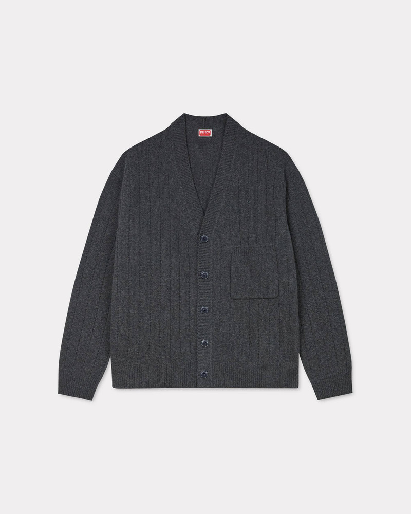 Embroidered cashwool cardigan 1