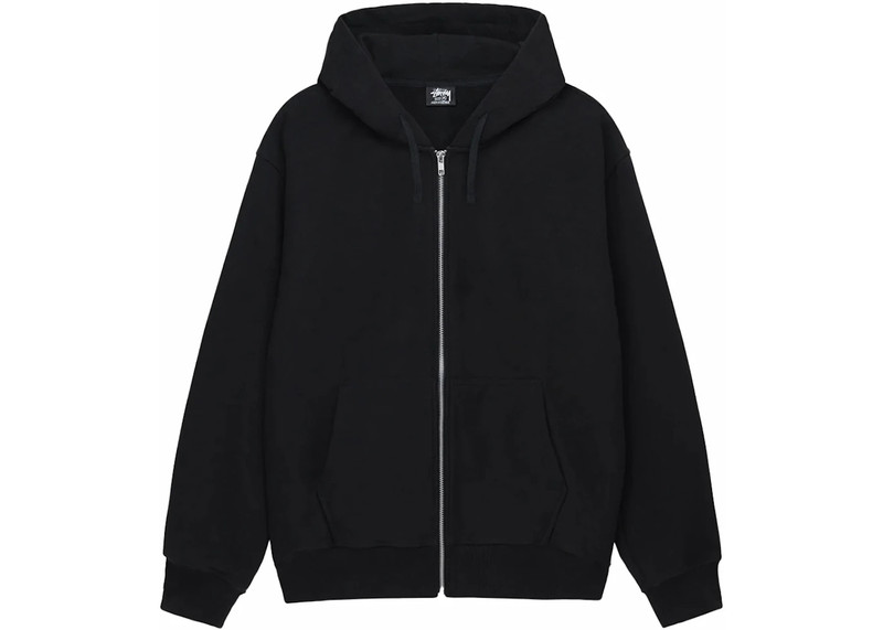 Stüssy Stussy Beach Roots Zip Hoodie Black outlook