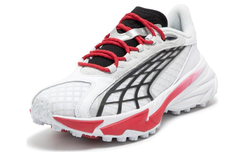 PUMA (WMNS) PUMA Spirex Motogame Sneakers 'White Red Silver