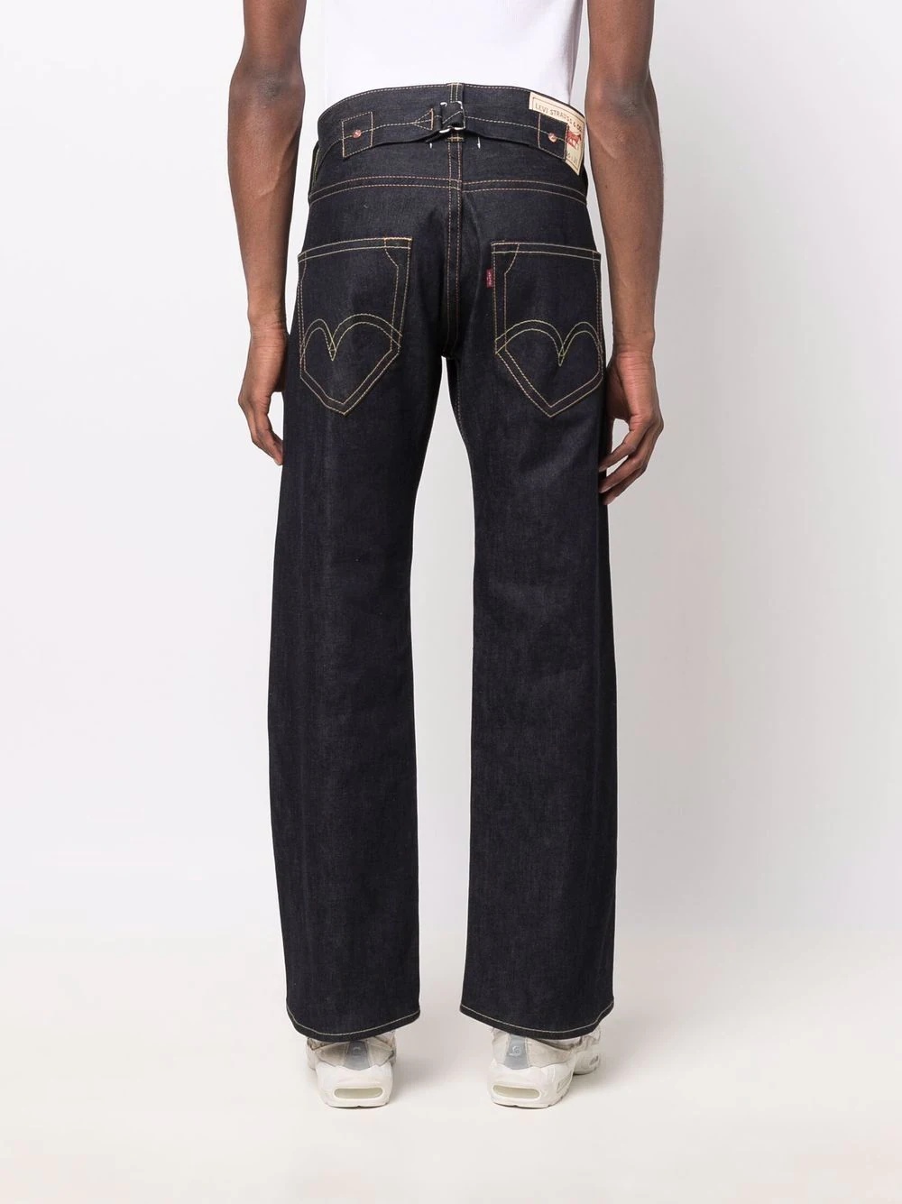 mid-rise straight jeans - 4