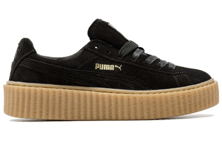 (WMNS) PUMA Fenty x Suede Creeper 'Black' 361005-02 - 2