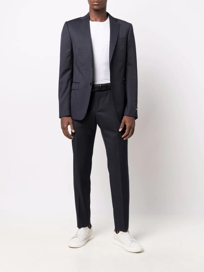 Z Zegna single-breasted wool suit outlook