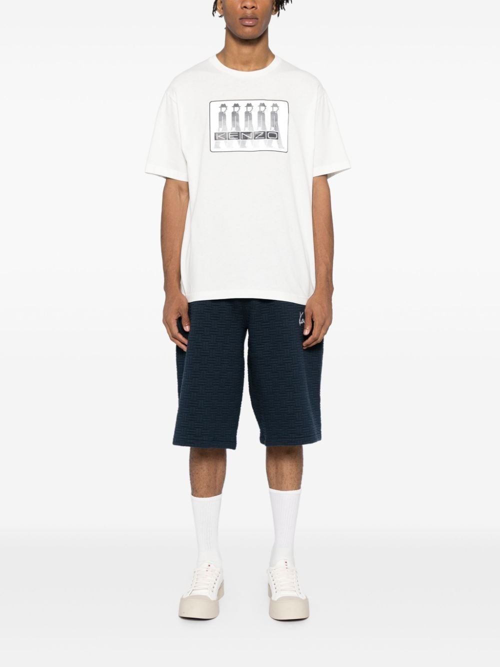 logo-print T-shirt - 2