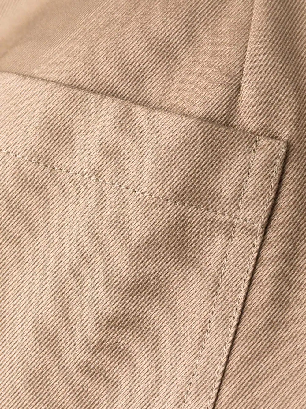 cargo pockets straight trousers - 6