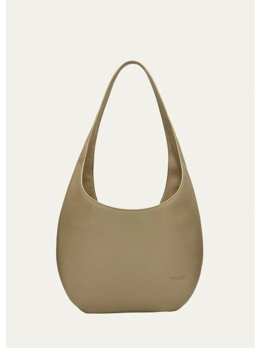 The H Leather Hobo Bag - 1