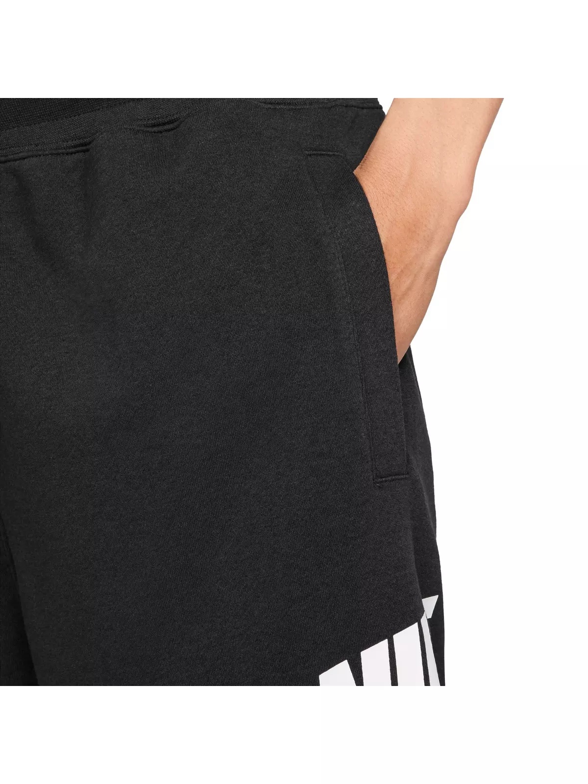 Men's Club French Terry Alumni Shorts-Black - 4