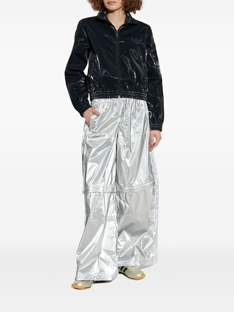 adidas side-stripe layered trousers outlook
