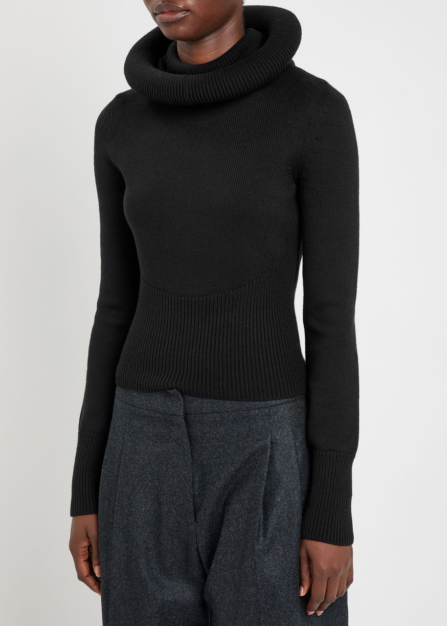 Alaïa Hooded Wool-knit Jumper - 2
