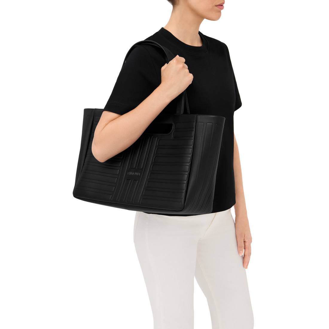 Groove - Leather Shopping Bag - 10
