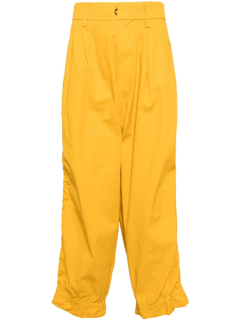 cotton tapered trousers 1