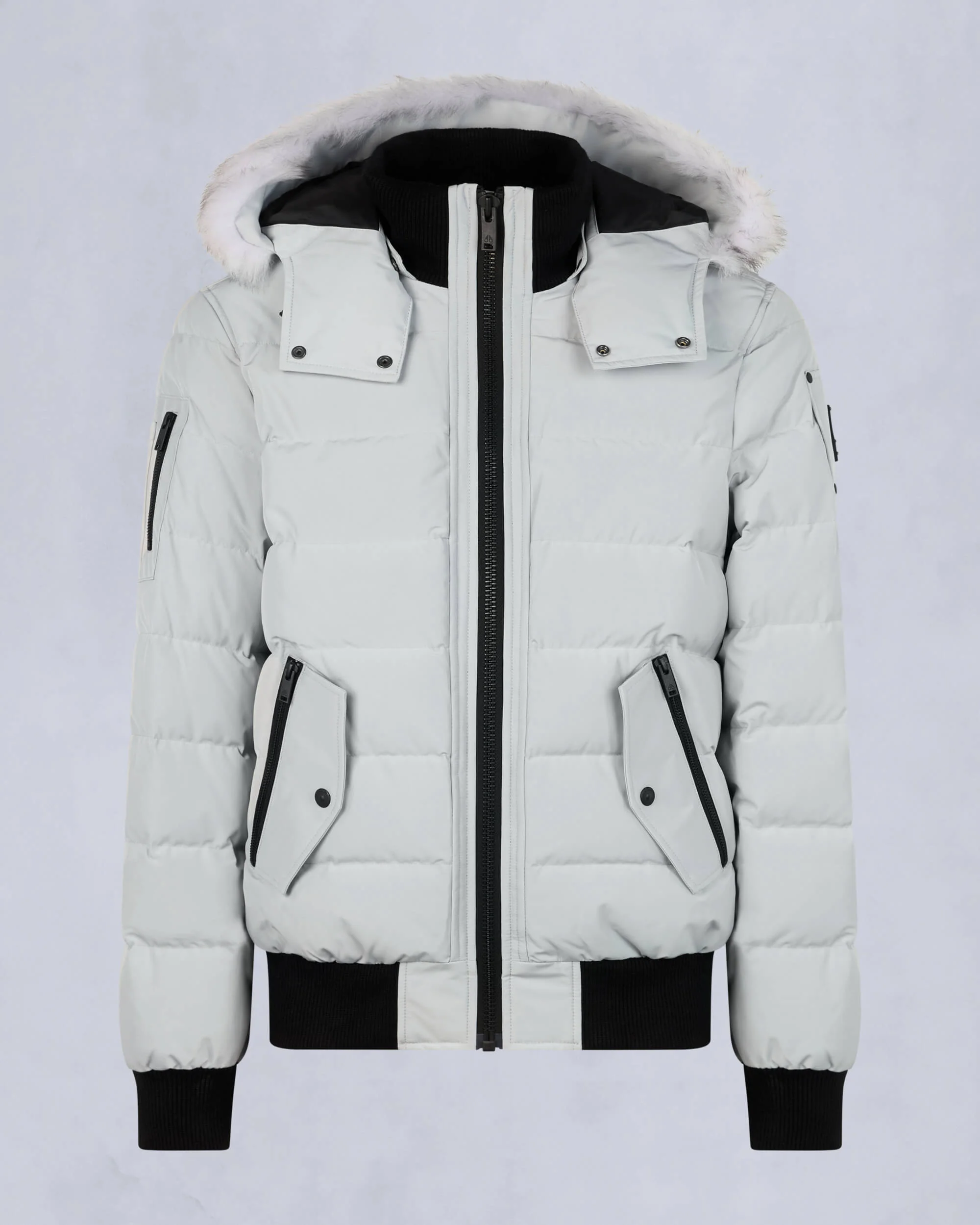 ONYX SCOTCHTOWN SHEARLING BOMBER JACKET - 1