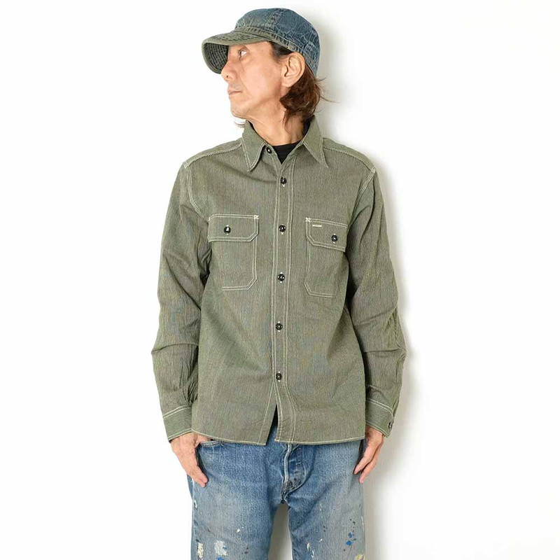 Jean Cord Work Shirt - SC25511 13
