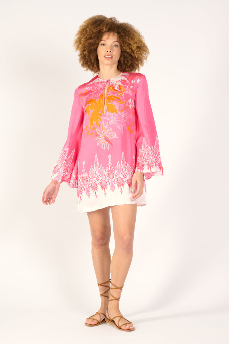 Mini Dress Gia - Pink Canopy 1