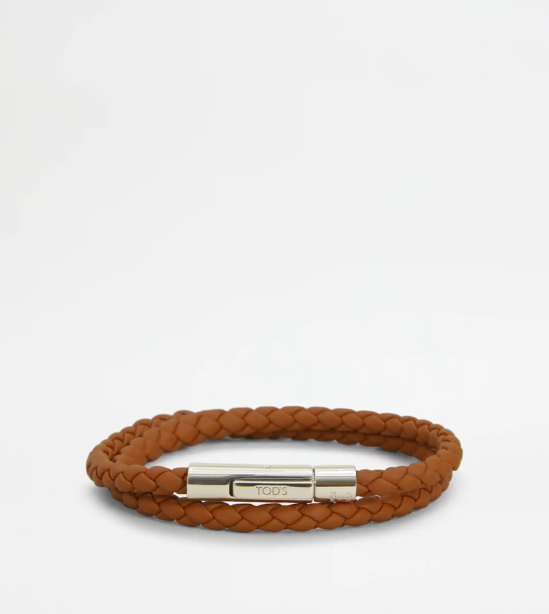MYCOLORS BRACELET IN LEATHER - BROWN - 1