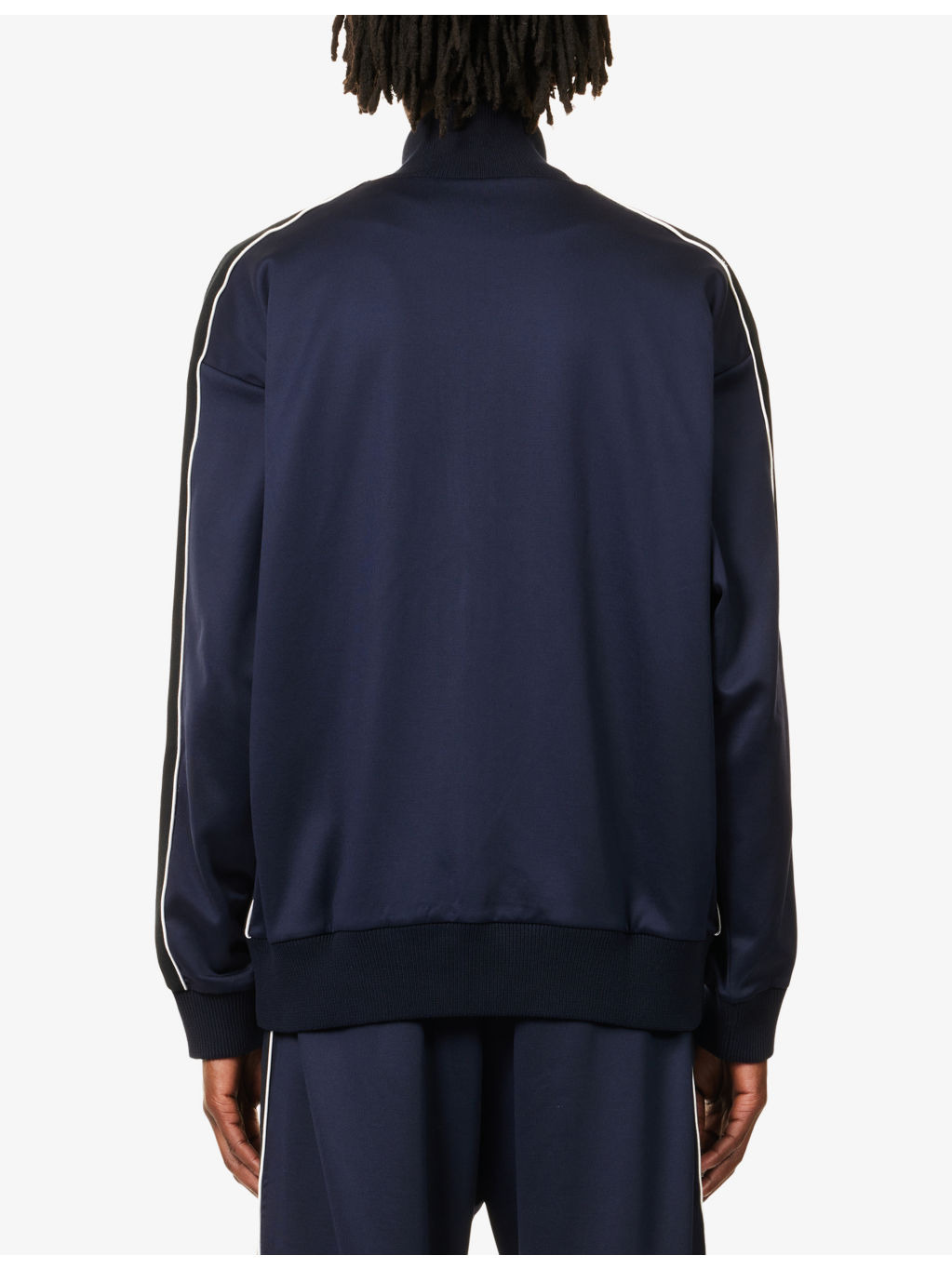 Monogram High-Neck Woven Tracksuit Jacket - 4