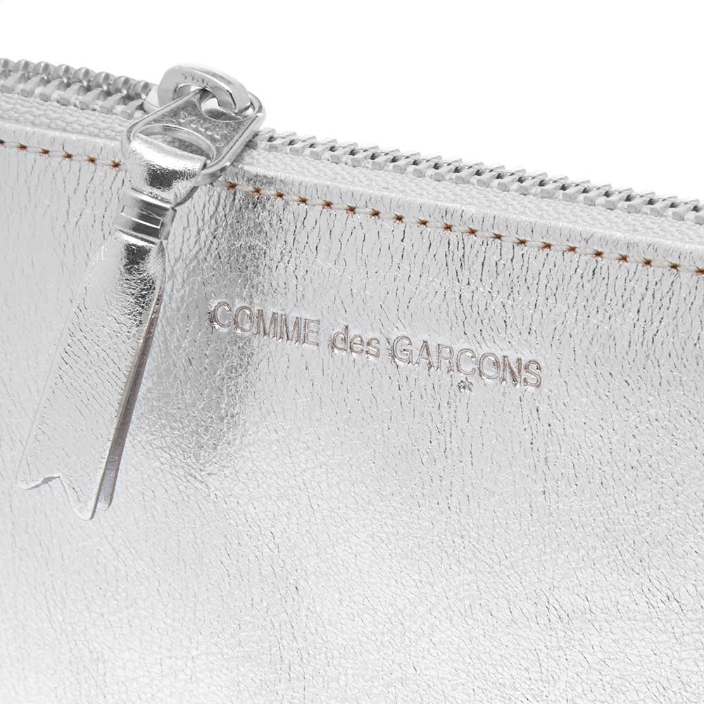 Comme des Garcons SA8100G Silver Wallet - 4