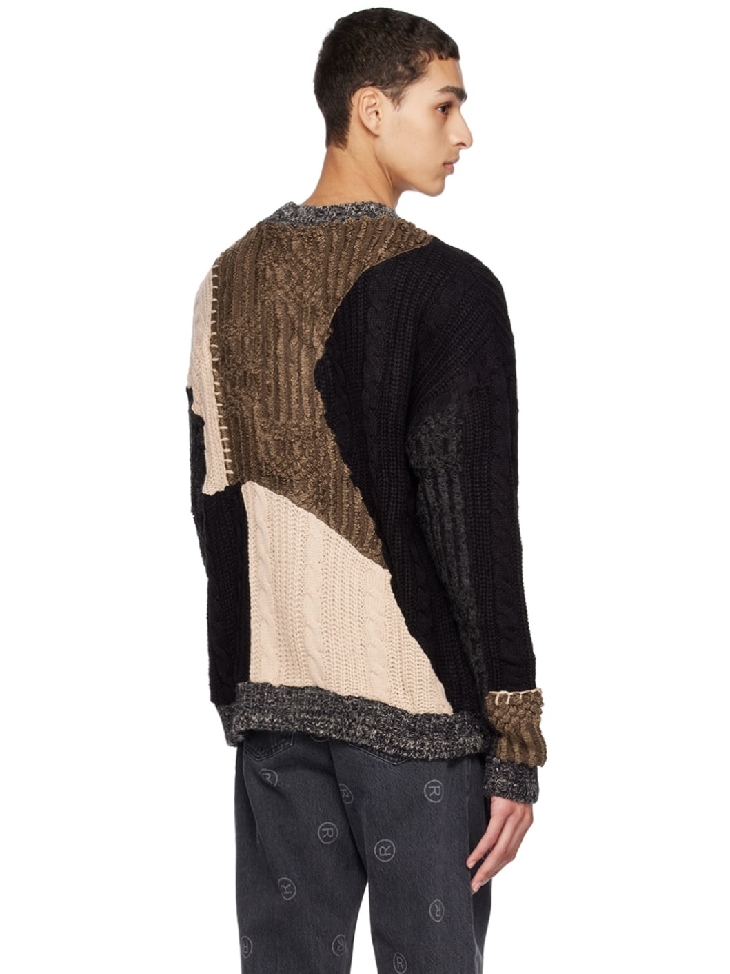 Brown & Black Daphne Sweater - 3