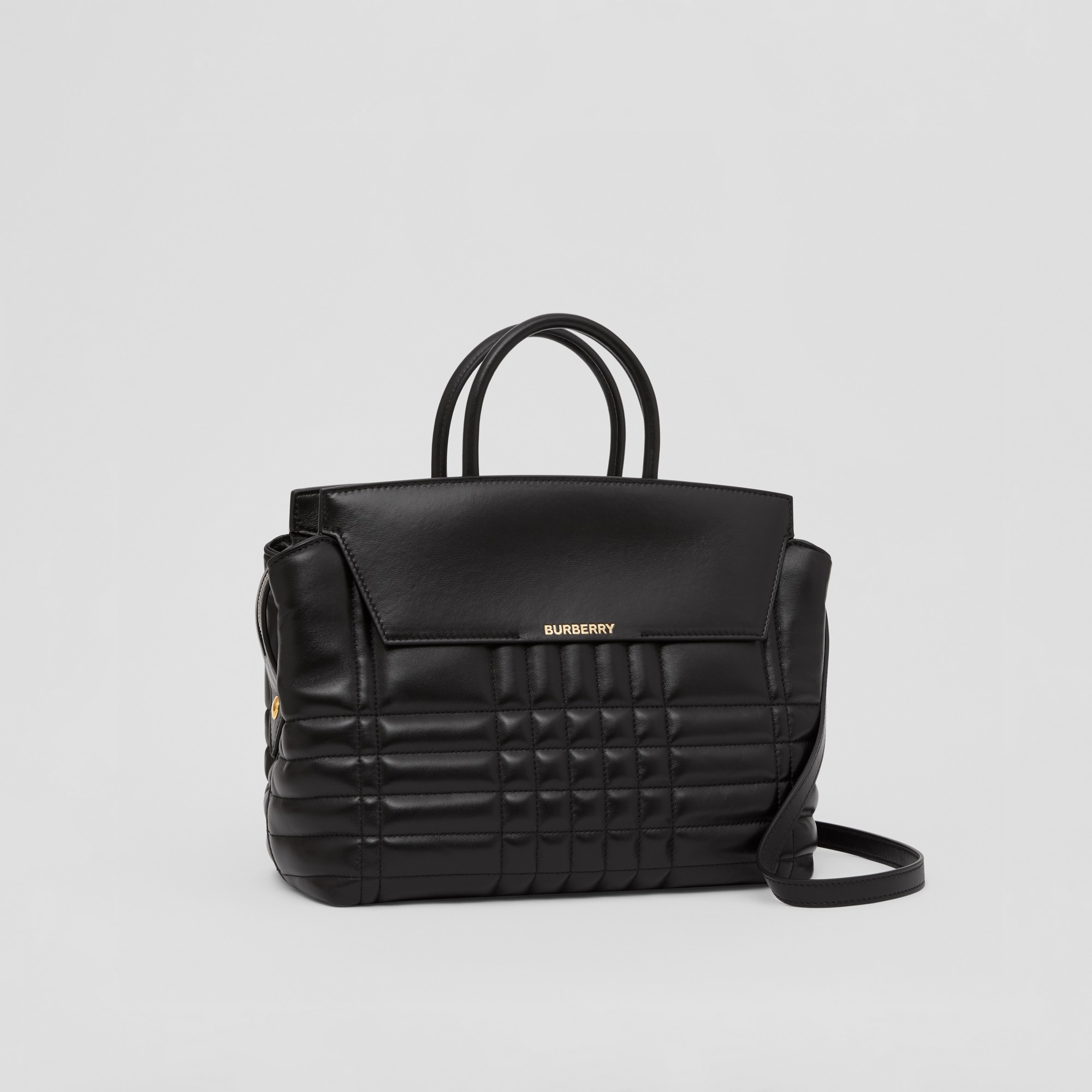 Quilted Leather Medium Catherine Bag - 7