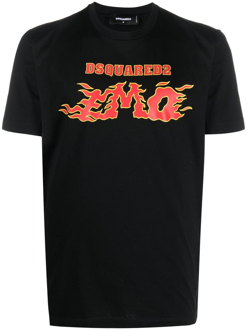 graphic-print cotton T-shirt 1