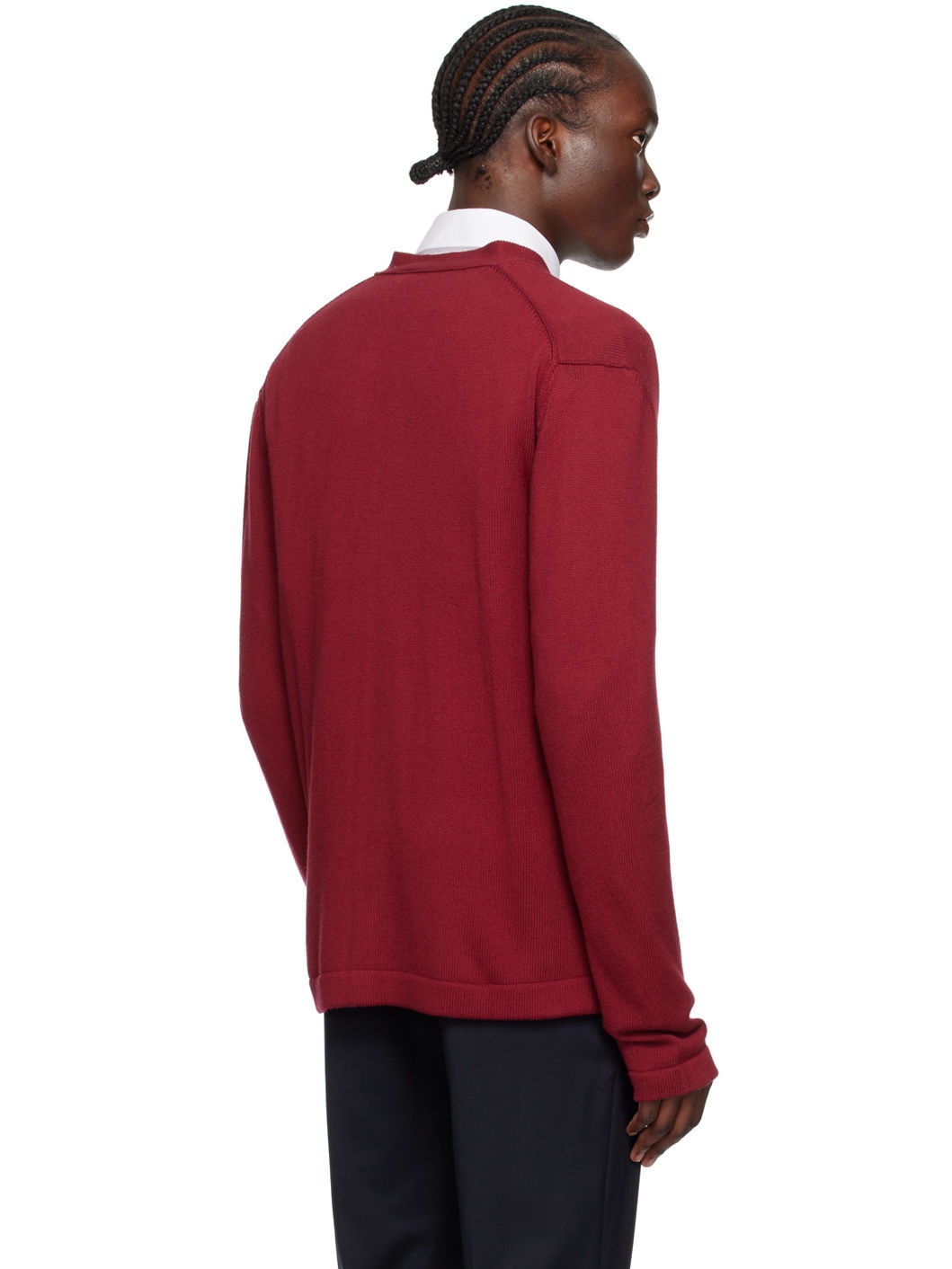Red Alex Cardigan - 3