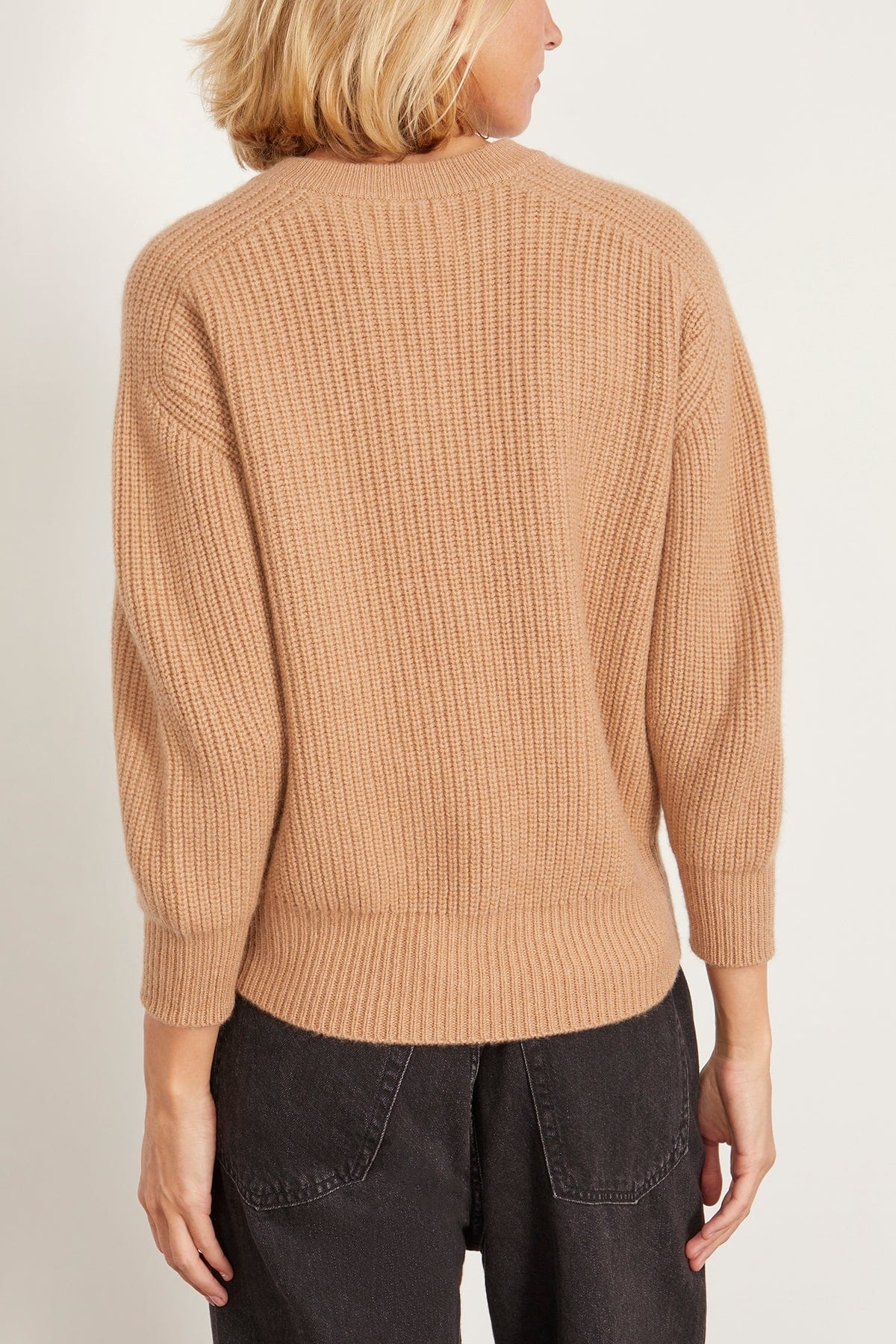 Nestor Cardigan in Camel - 4