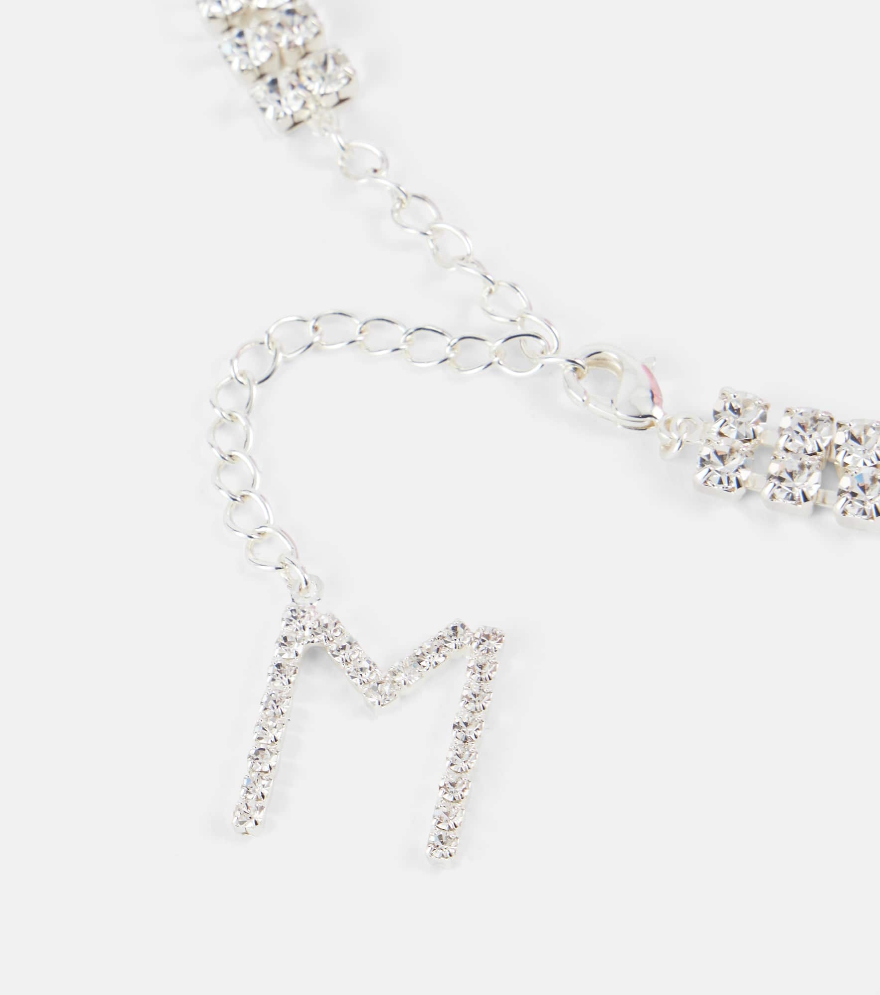 Floral-appliqué choker - 2