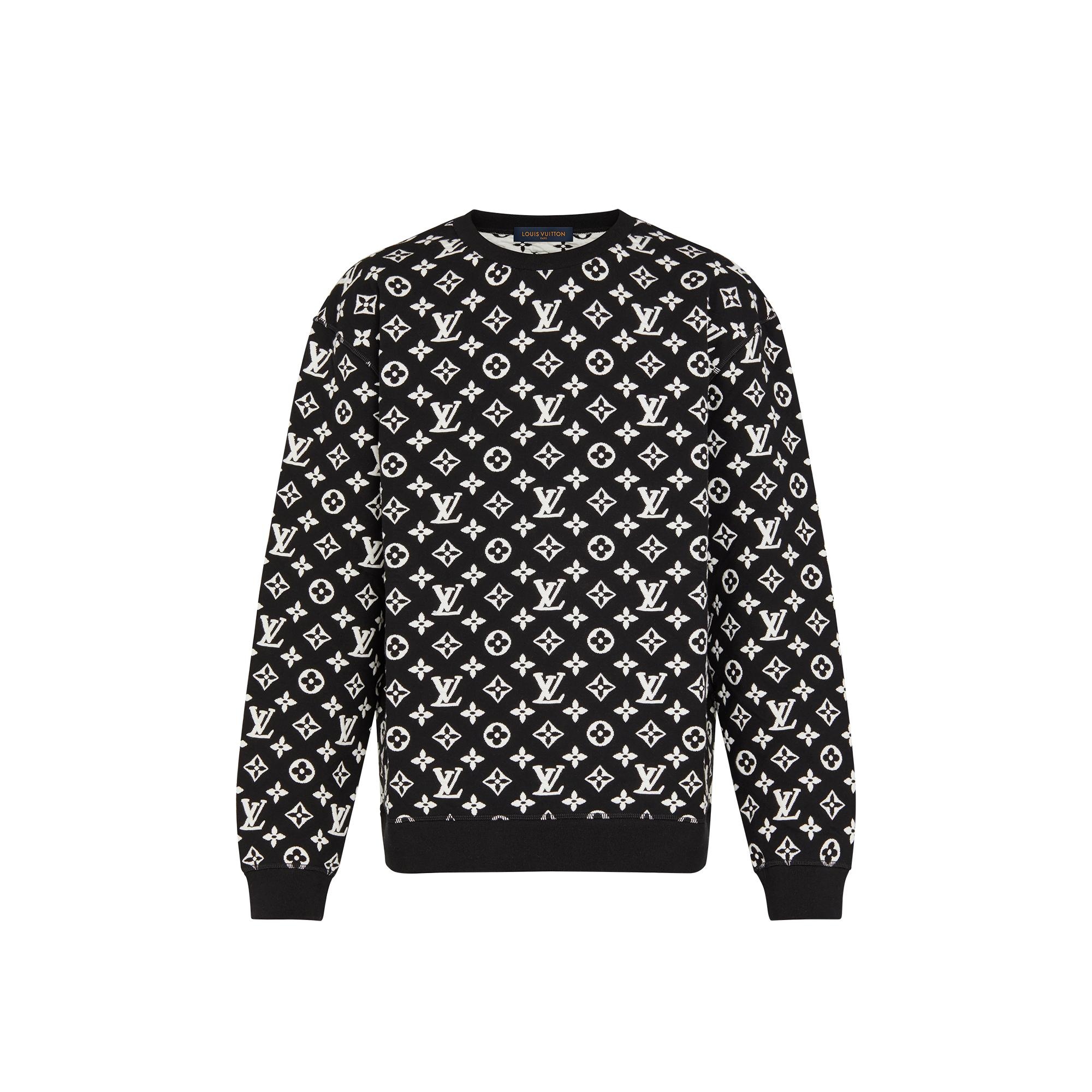 Full Monogram Jacquard Crewneck - 1