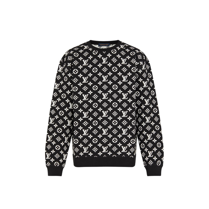 Full Monogram Jacquard Crewneck - 1