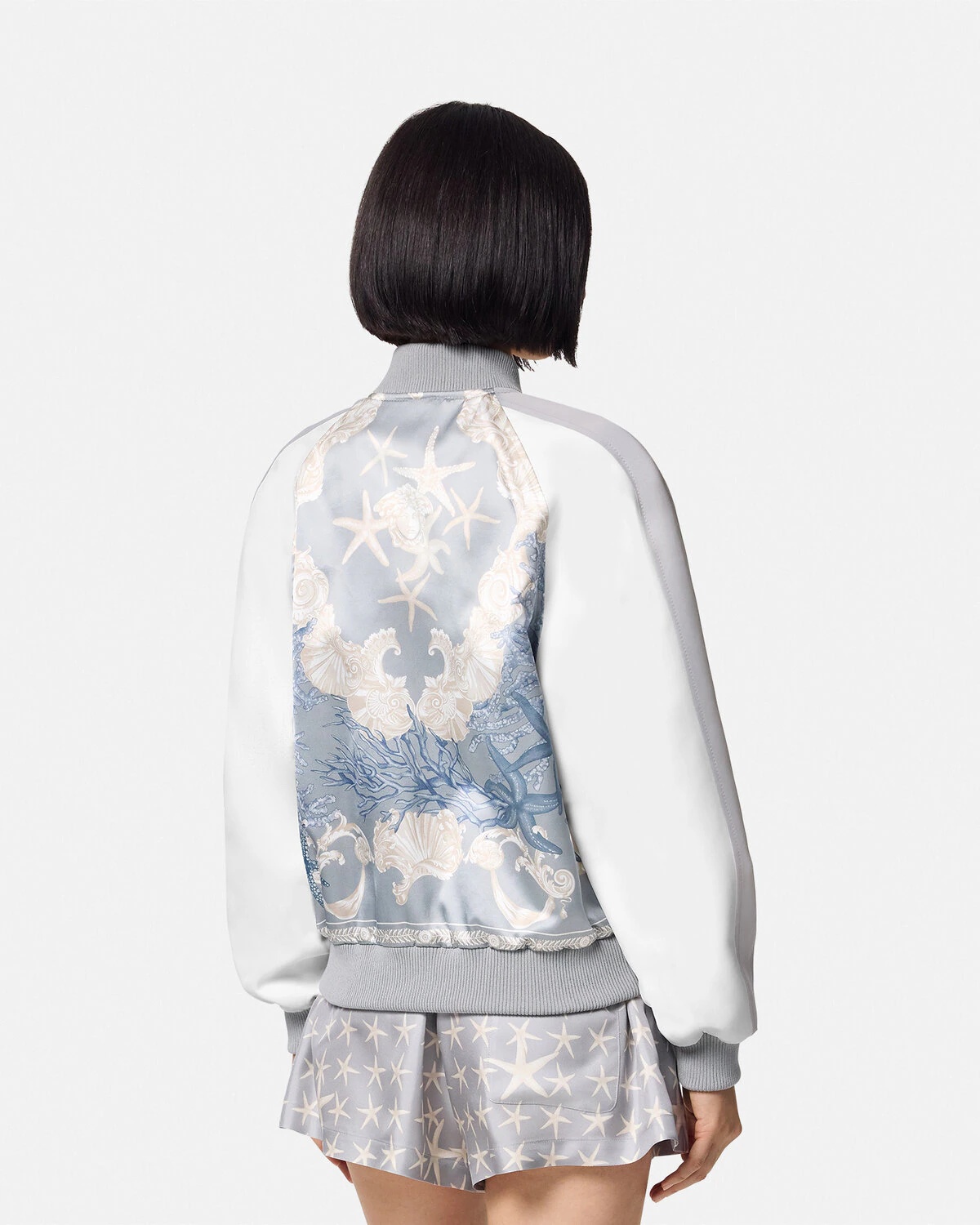 Barocco Sea Varsity Jacket - 5