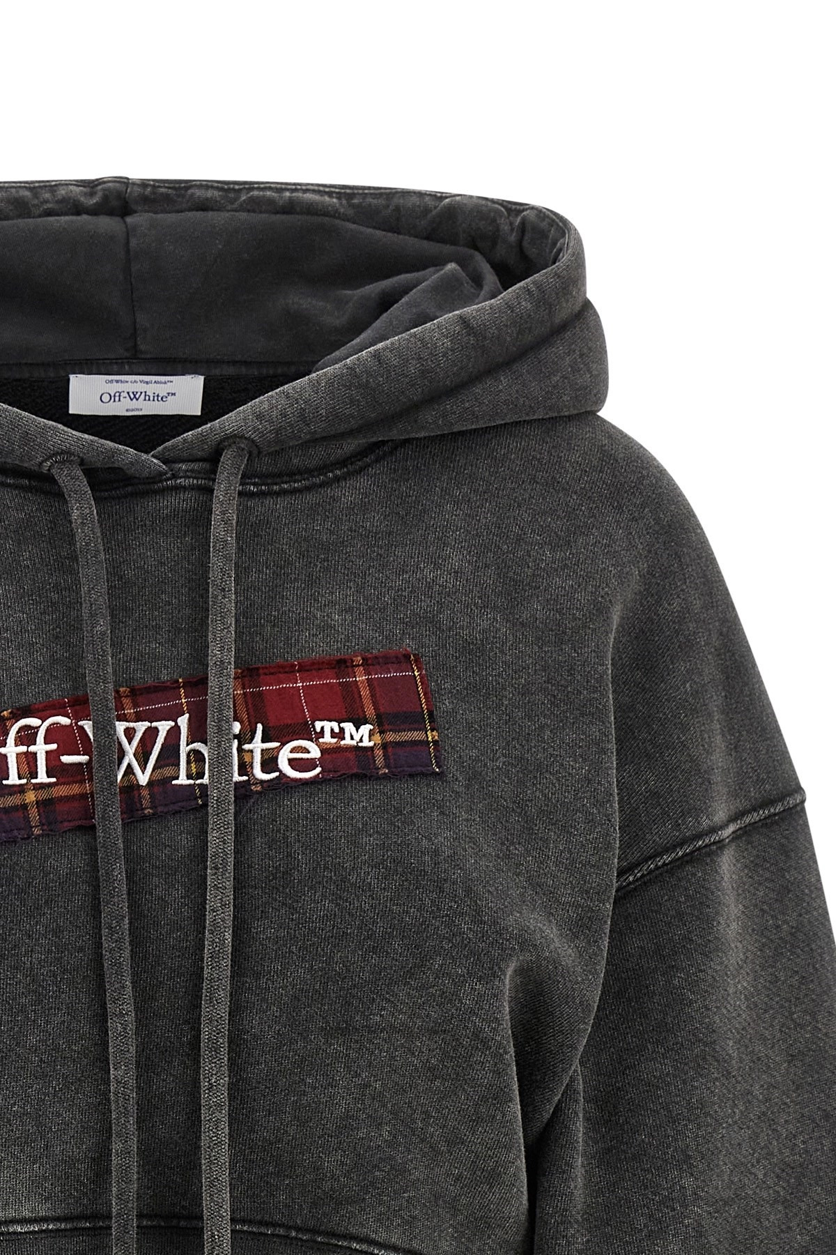 'Check Flan Bookish' hoodie - 3