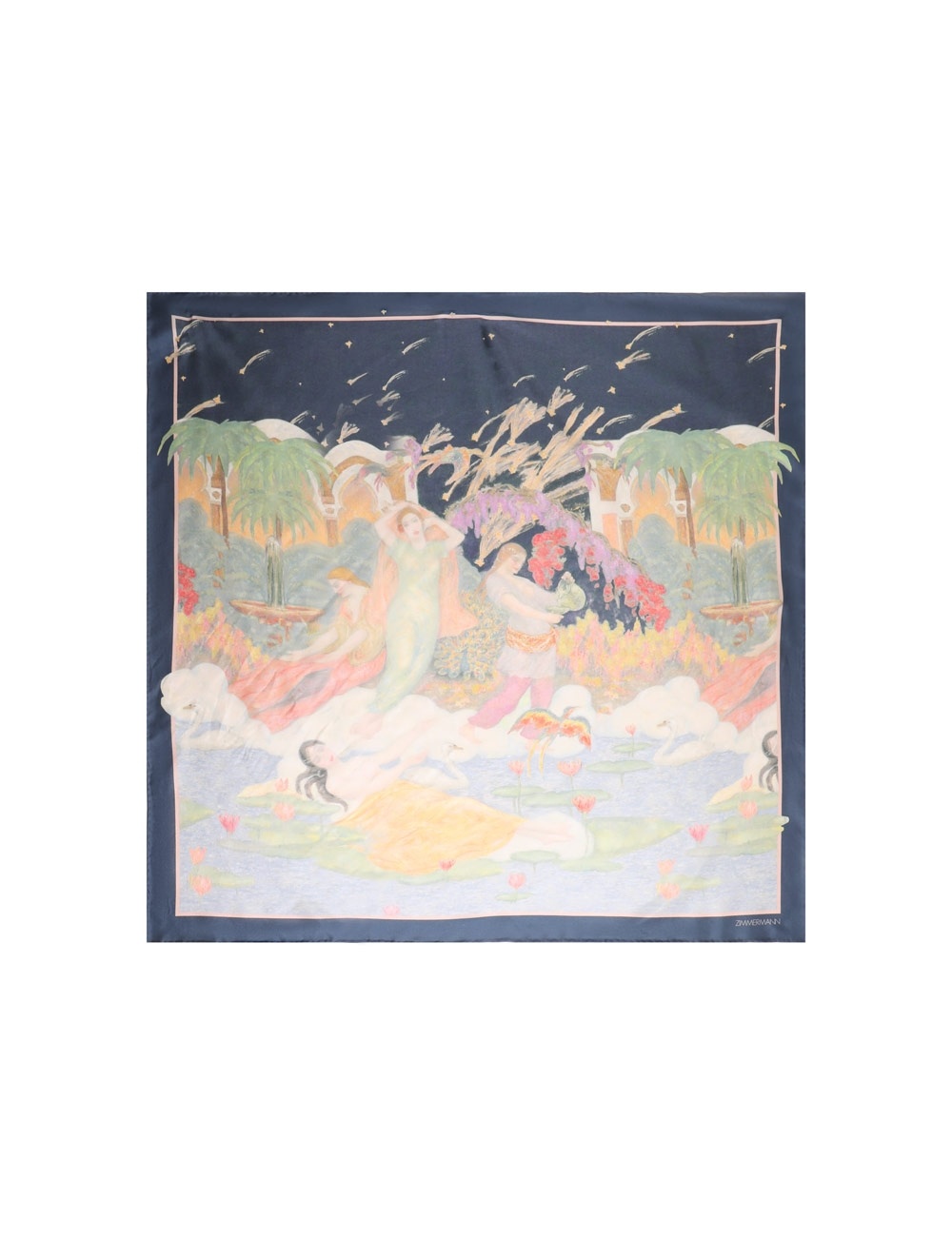 SILK SQUARE SCARF - 3