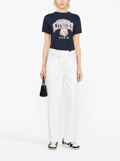 Maison Kitsuné logo-print cotton T-shirt outlook