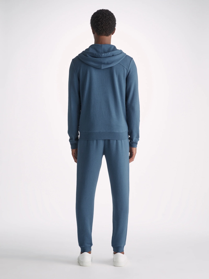 Men's Hoodie Quinn Cotton Modal Denim - 4
