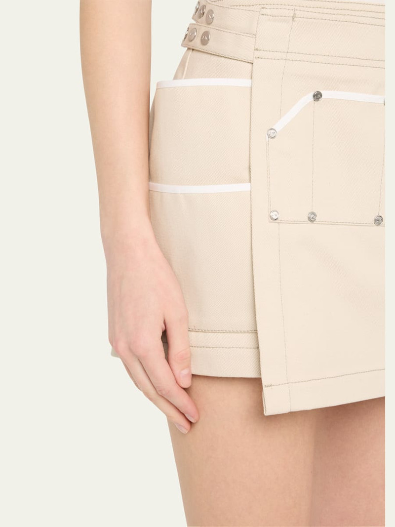 JANE/WADE Wrap Toolbelt Mini Skirt outlook
