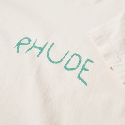 Rhude Rhude Long Sleeve Scabbing Tee outlook