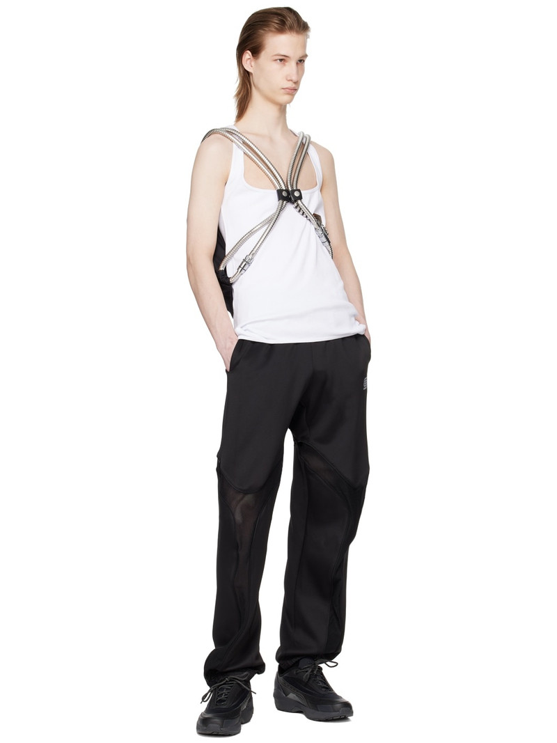 OLLY SHINDER White Upside Down Tank Top outlook