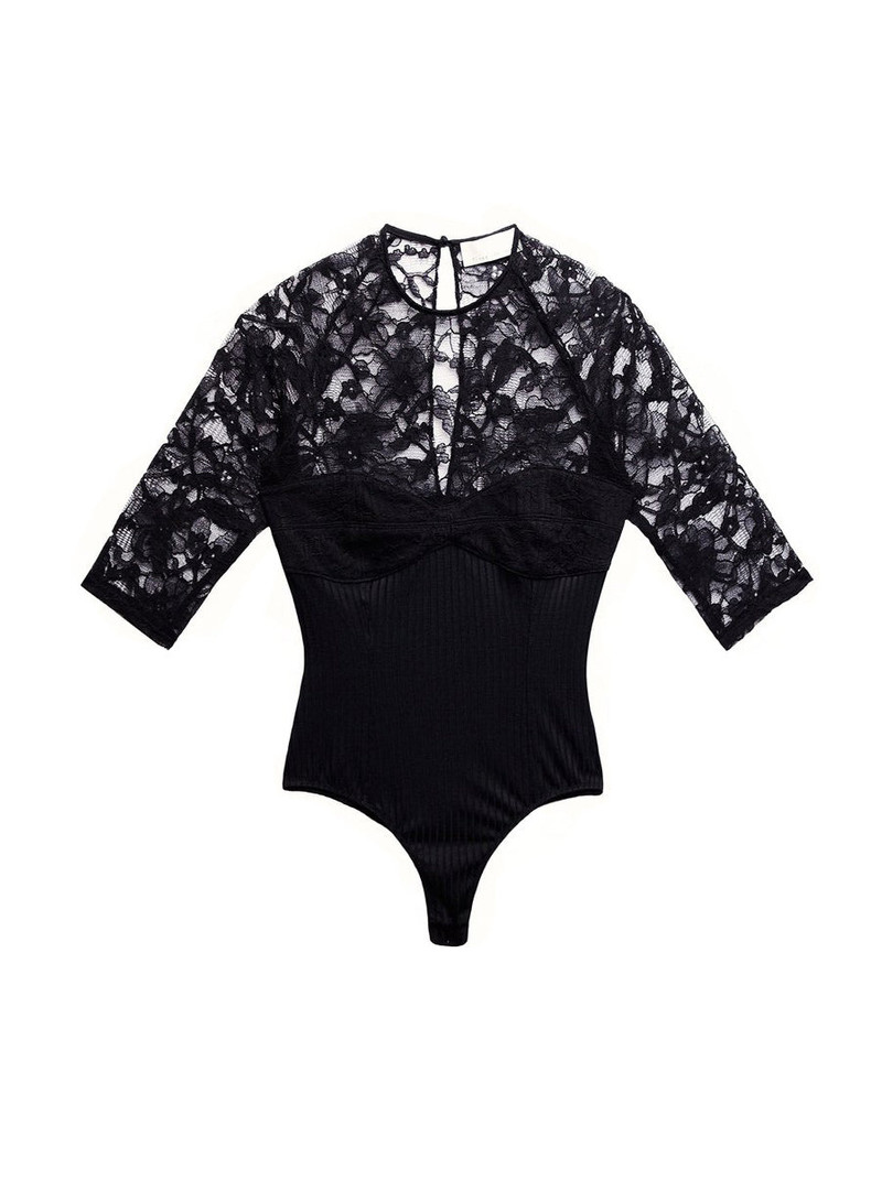 Magnolia Lace Combo Bodysuit 1