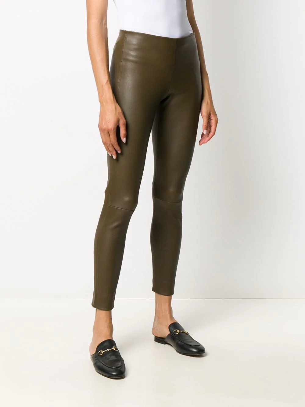 high rise skinny trousers - 3